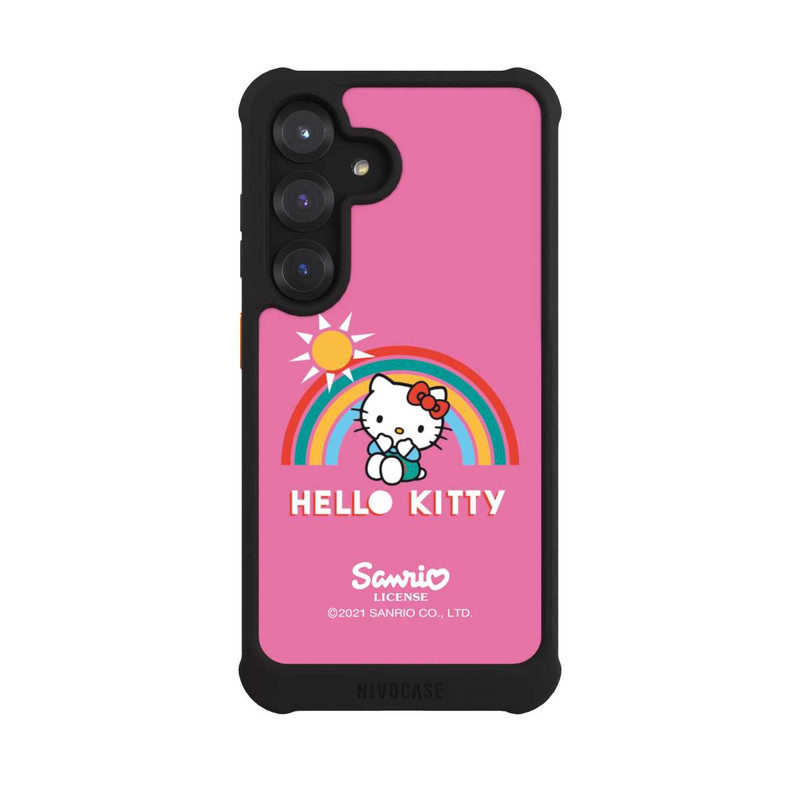 Galaxy S25 NIVOmax Hallo Kitty Regenbogen