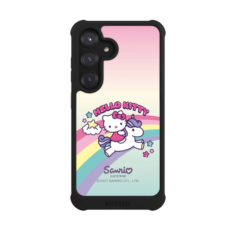 Galaxy S25 NIVOmax Hello Kitty Regenbogen 