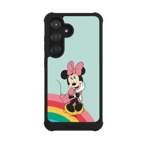 Samsung Galaxy S25 NIVOmax Minnie Regenbogen Portrait