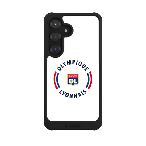 Samsung Galaxy S25 NIVOmax OL Logo Blanc
