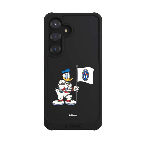 Samsung Galaxy S25 NIVOmax Donald Duck Astronaut Transparent
