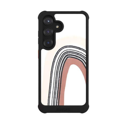 Samsung Galaxy S25 NIVOmax Texturierter Regenbogen