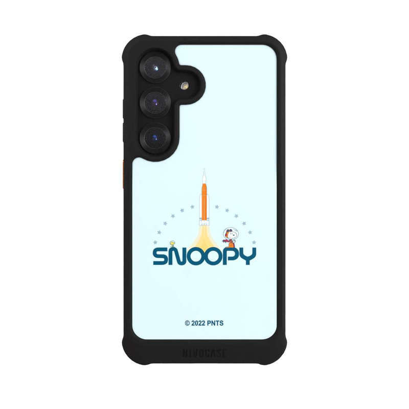 Galaxy S25 NIVOmax Snoopy Weltraum Traveller Rakete