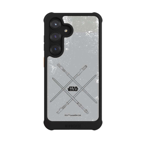 Samsung Galaxy S25 NIVOmax Lichtschwerter Grau