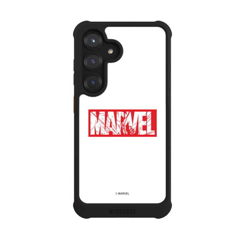 Samsung Galaxy S25 NIVOmax Marvel Logo Crushed