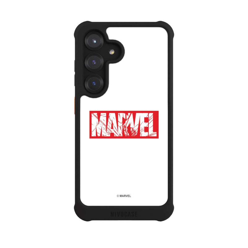 Galaxy S25 NIVOmax Marvel Logo Crushed