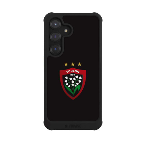 Samsung Galaxy S25 NIVOmax RC Toulonnais Logo Schwarz