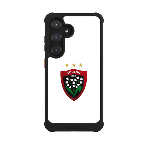Samsung Galaxy S25 NIVOmax RC Toulonnais Logo Weiß