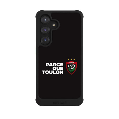 Samsung Galaxy S25 NIVOmax RC Toulonnais PQT Schwarz