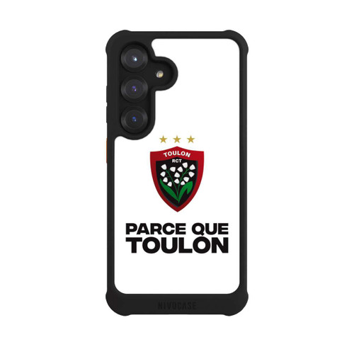 Samsung Galaxy S25 NIVOmax RC Toulonnais Weiß