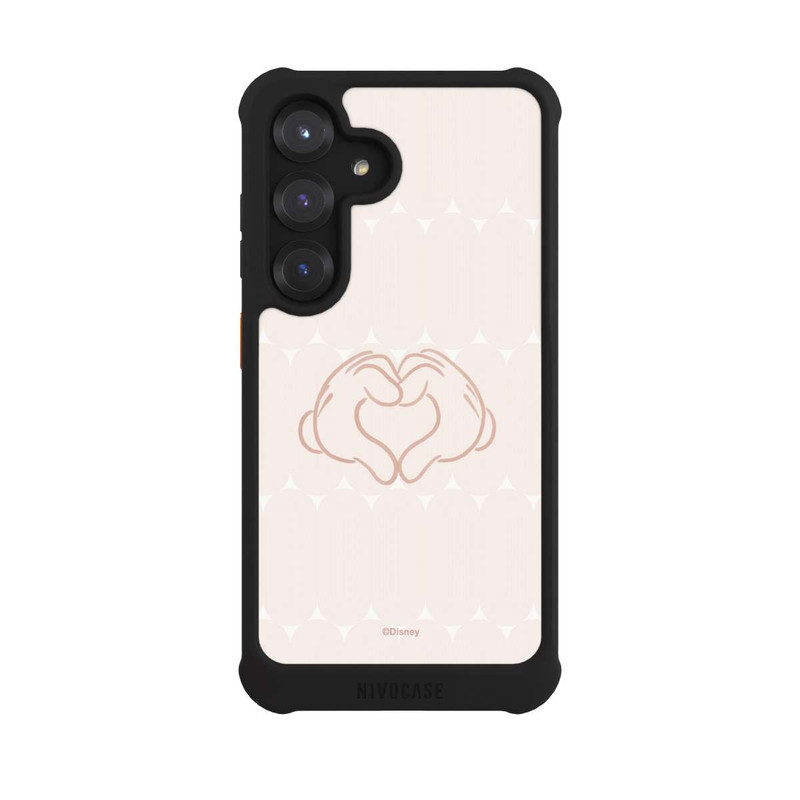 Galaxy S25 NIVOmax Micky Heart Hands Boho