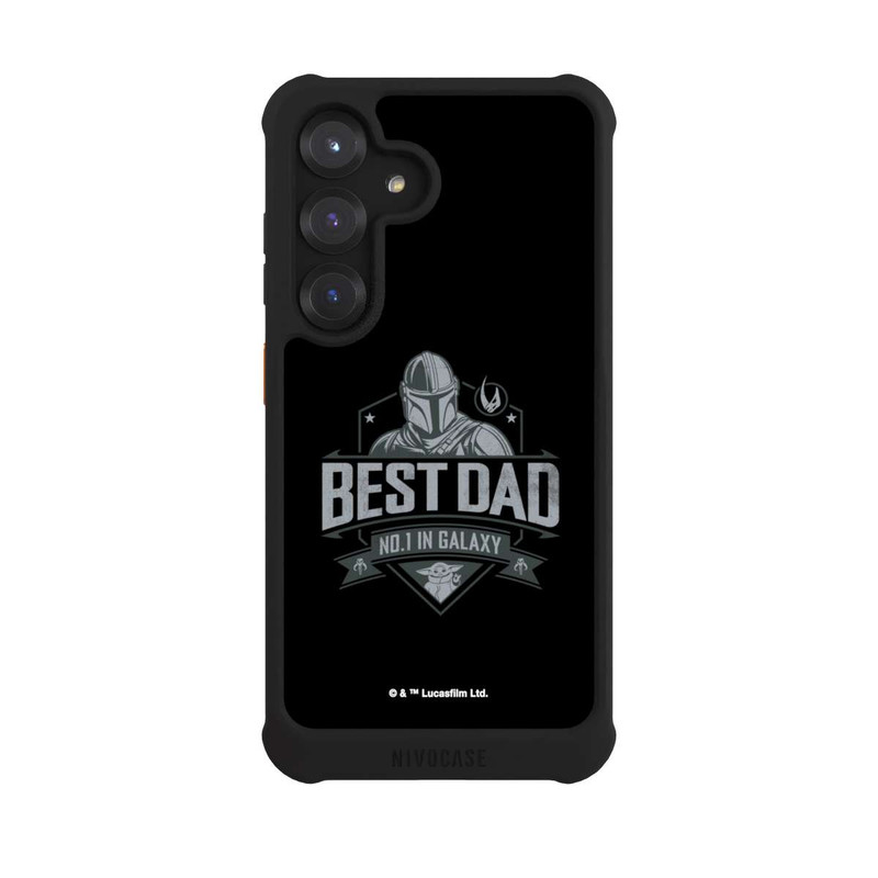 Galaxy S25 NIVOmax The Mandalorian Number One Dad