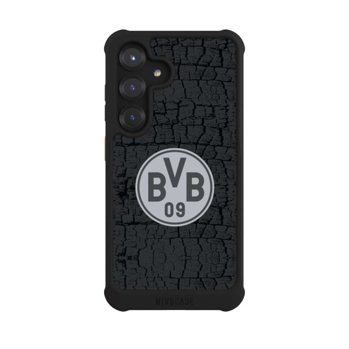 Samsung Galaxy S25 NIVOmax BVB Trikot Kohle und Stahl