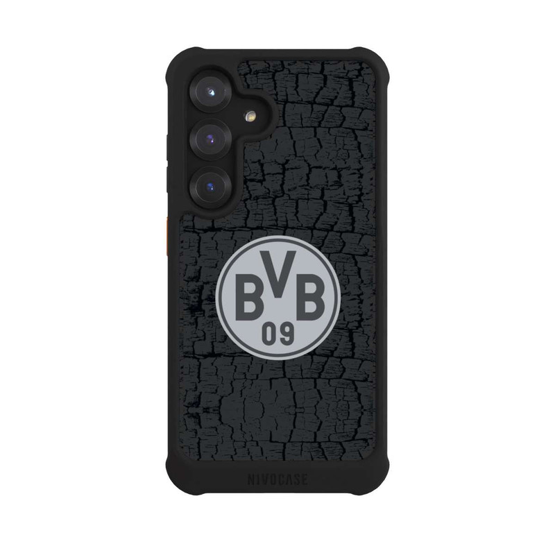 Galaxy S25 NIVOmax BVB Trikot Kohle und Stahl