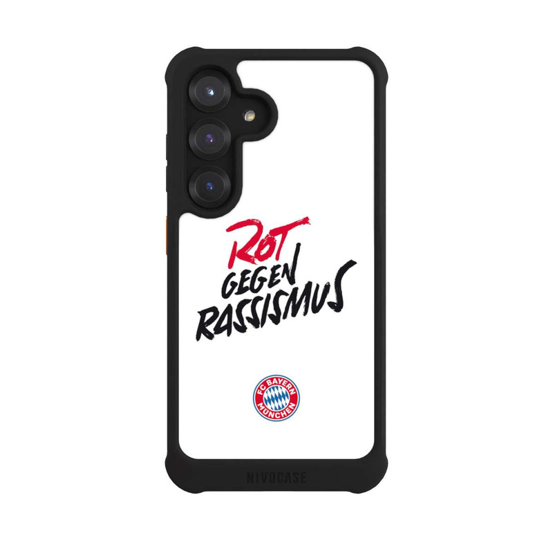 Galaxy S25 NIVOmax FCB Red against racism