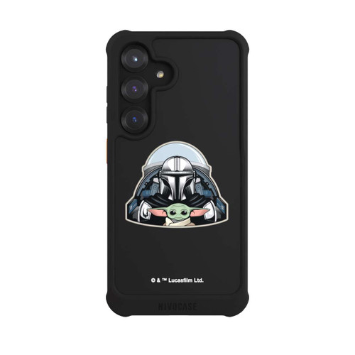 Samsung Galaxy S25 NIVOmax Mando und Grogu Transparent