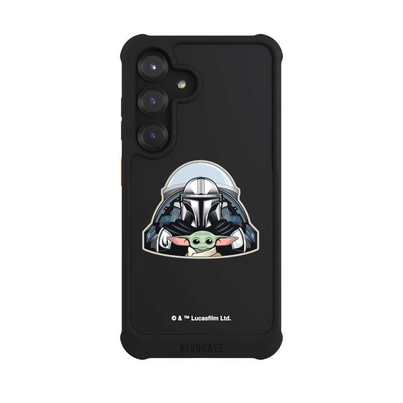 Galaxy S25 NIVOmax Mando und Grogu Transparent