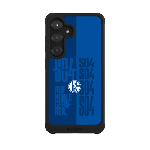 Samsung Galaxy S25 NIVOmax S04 Auf Kohle geboren