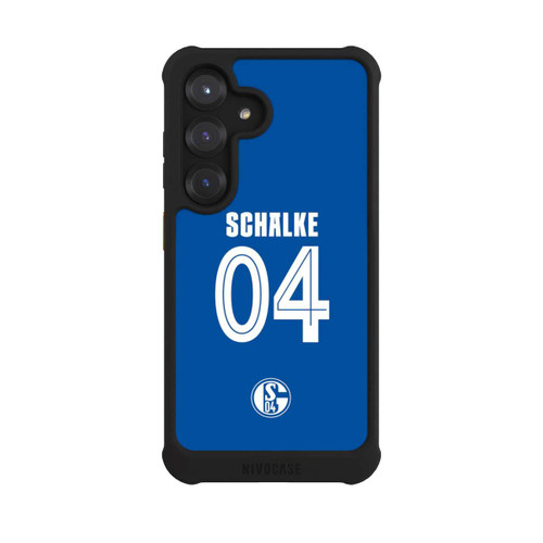 Samsung Galaxy S25 NIVOmax Schalke 04 Hellblau