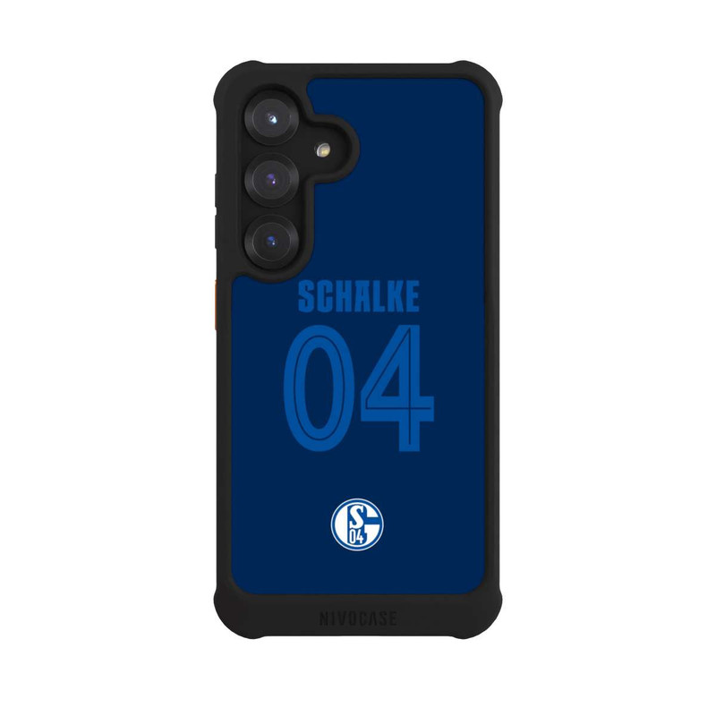 Galaxy S25 NIVOmax Schalke 04 Dunkelblau