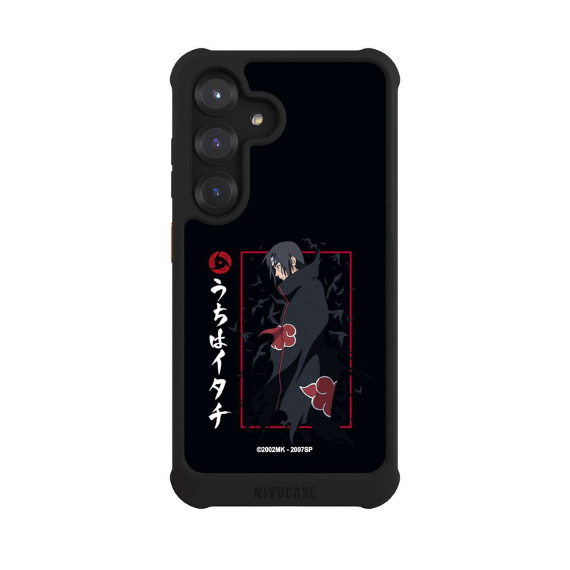 Galaxy S25 NIVOmax Itachi Krähen Schwarz
