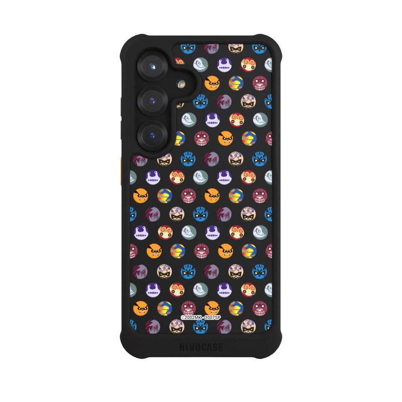 Galaxy S25 NIVOmax Bijuu Pattern Transparent