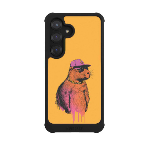 Samsung Galaxy S25 NIVOmax Capybara Cap Square