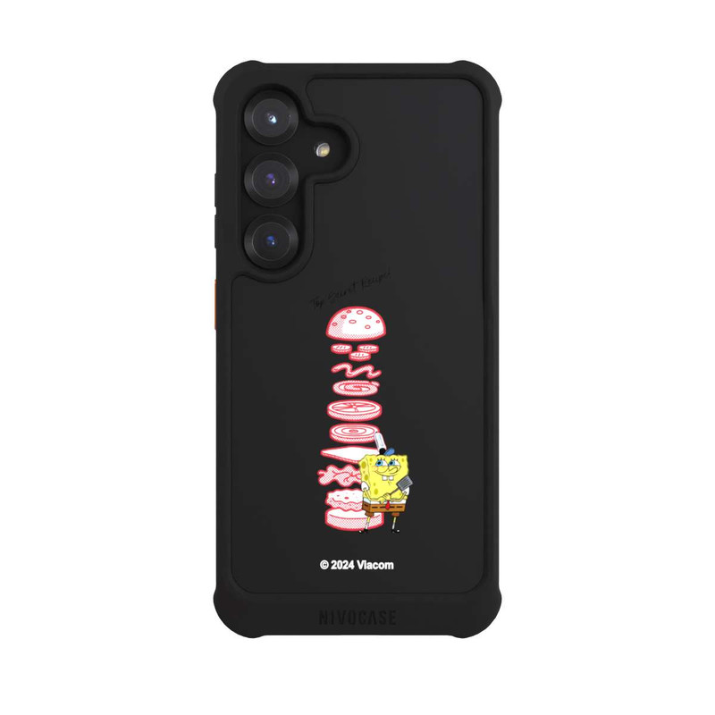Galaxy S25 NIVOmax Bob l'éponge, le meilleur burger