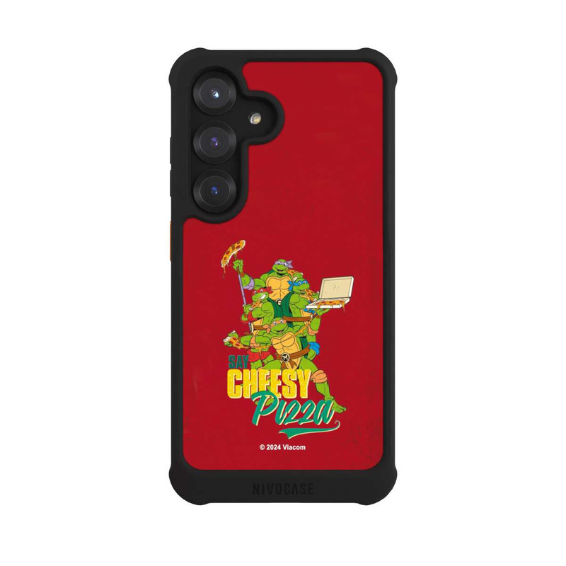Galaxy S25 NIVOmax TMNT Say Cheesy Pizza