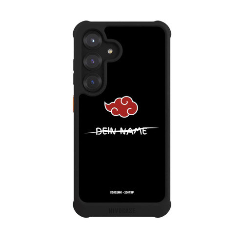 Samsung Galaxy S25 NIVOmax Akatsuki personalisierbar Schwarz
