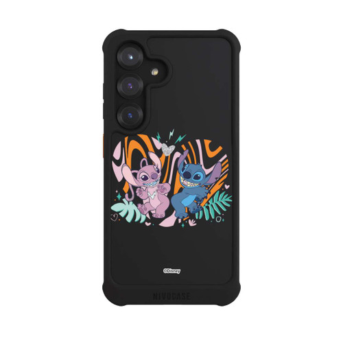 Samsung Galaxy S25 NIVOmax Angel And Stitch Transparent