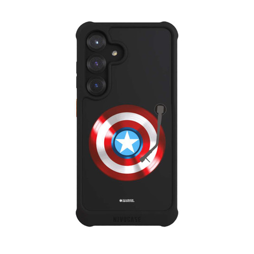 Samsung Galaxy S25 NIVOmax Capitan American Shield Marvel