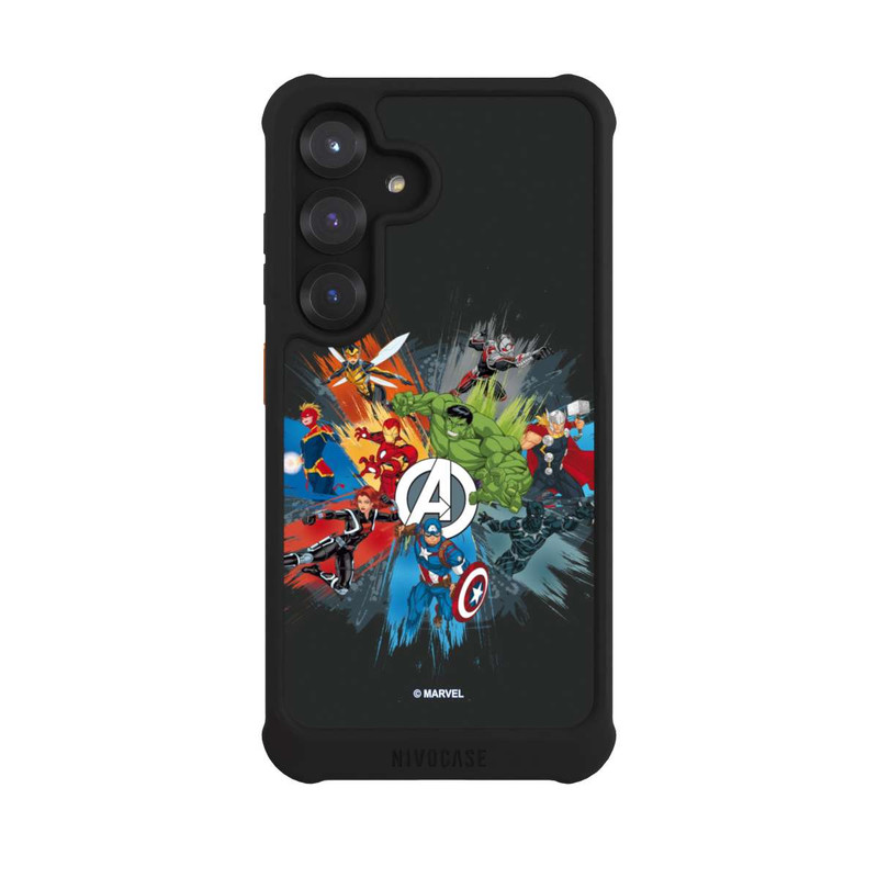 Galaxy S25 NIVOmax Marvel's Avengers Black