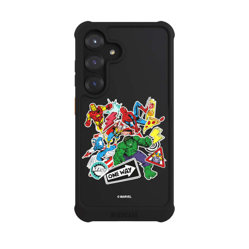 Samsung Galaxy S25 NIVOmax Capitan American Shield Transp