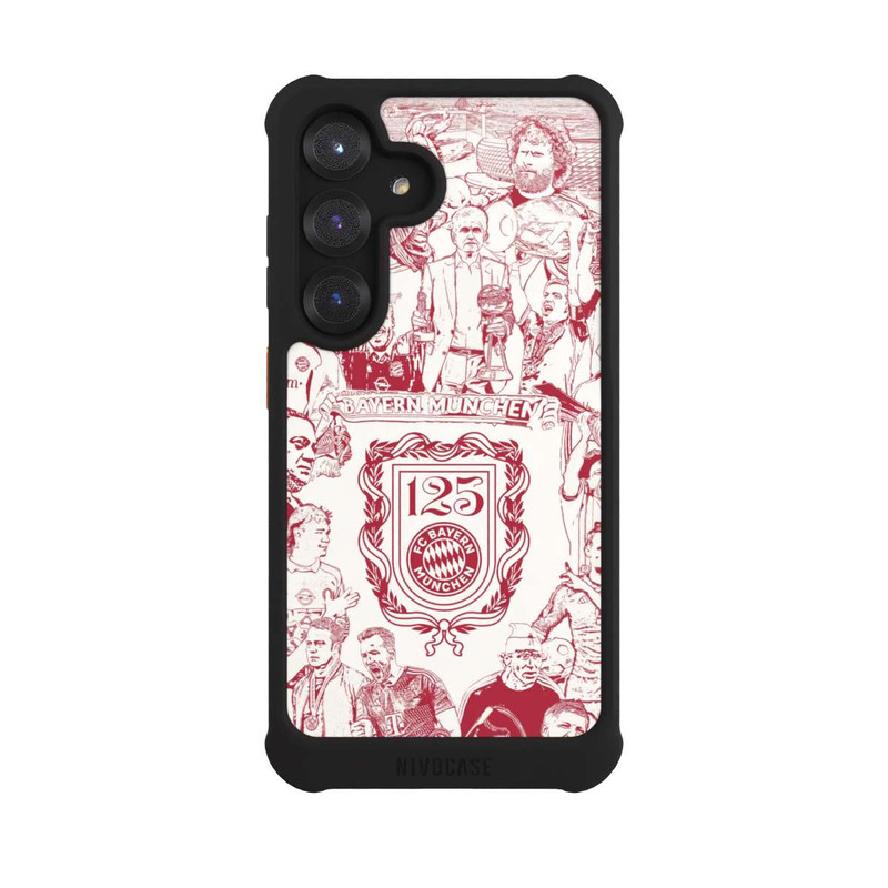 Galaxy S25 NIVOmax FCB 125 Jahre Legenden