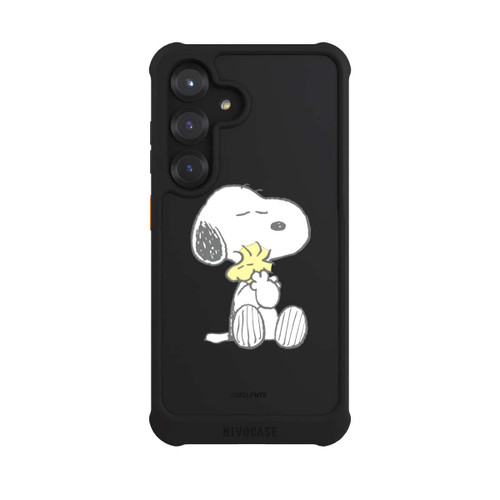 Samsung Galaxy S25 NIVOmax Snoopy And Woodstock Cuddling transparent