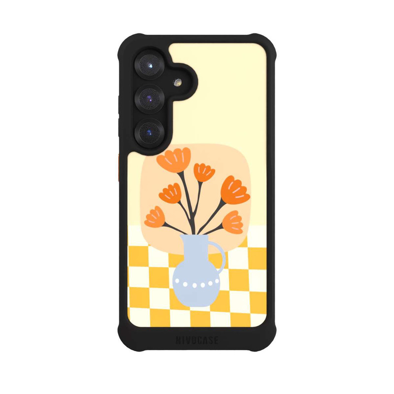 Galaxy S25 NIVOmax Bloom Vase Spring Flowers