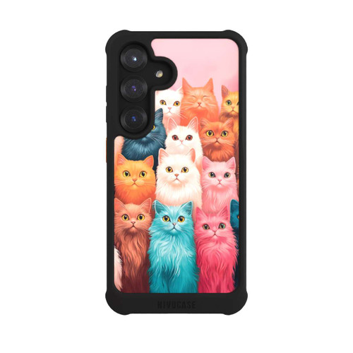 Samsung Galaxy S25 NIVOmax Cats Looking