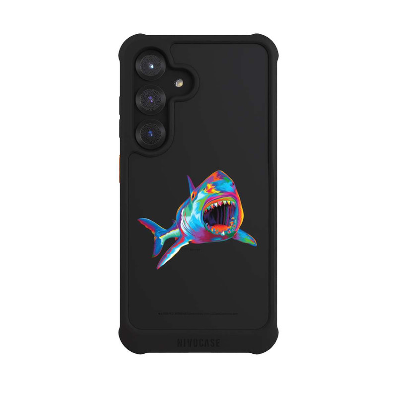 Galaxy S25 NIVOmax Shark Pop Colour transparent