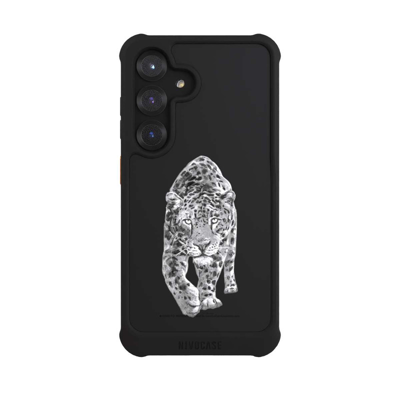 Galaxy S25 NIVOmax Leopard transparent