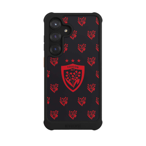 Samsung Galaxy S25 NIVOmax Maiglöckchen Pattern Rot RCT
