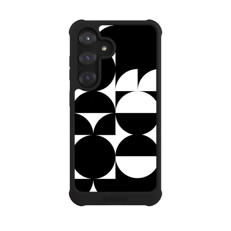Galaxy S25 NIVOmax Bauhaus Pattern