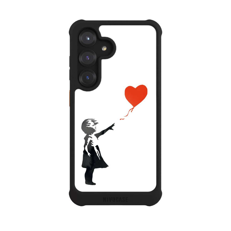 Galaxy S25 NIVOmax Girl With Red Balloon