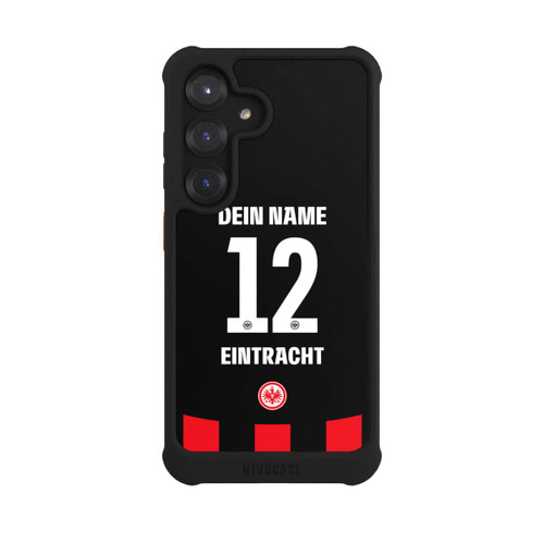Samsung Galaxy S25 NIVOmax Eintracht Frankfurt Trikot Personalisierbar 25-26