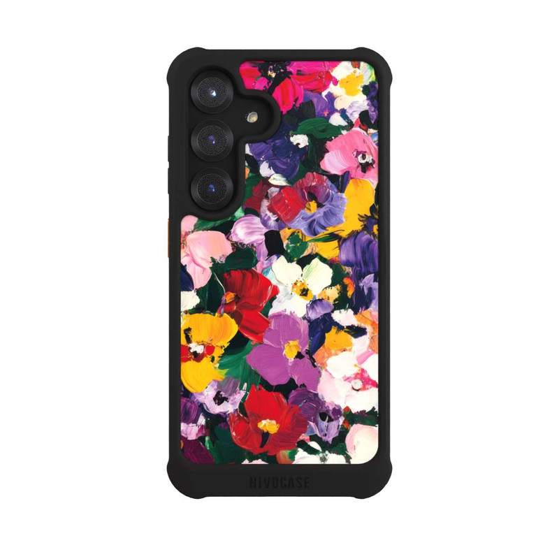 Galaxy S25 NIVOmax Blumenwelt Painting