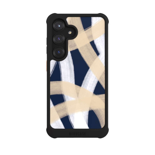 Samsung Galaxy S25 NIVOmax Laced Up Beije Blue