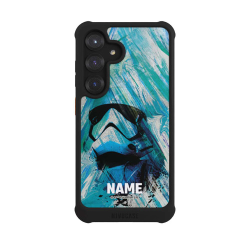 Samsung Galaxy S25 NIVOmax Stormtrooper Watercolor Personalisierbar