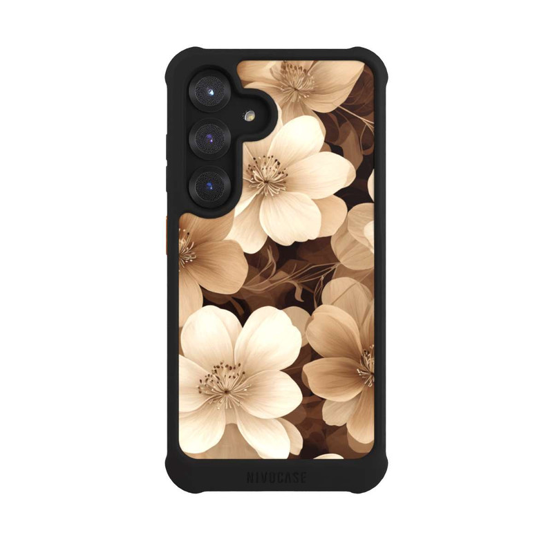 Galaxy S25 NIVOmax Naturfarbene Negativblumen mit KI
