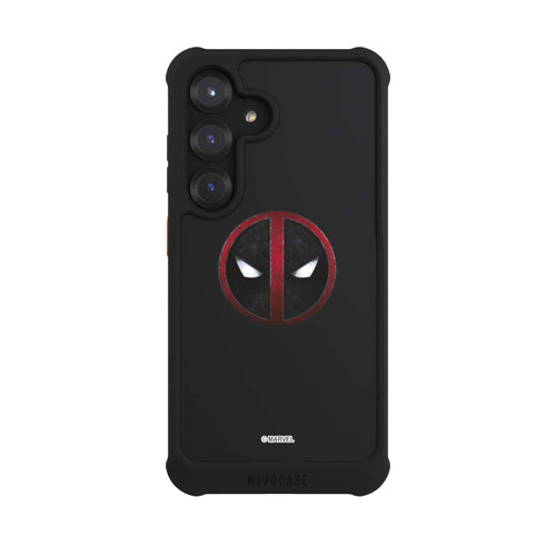 Samsung Galaxy S25 NIVOmax Deadpool Logo Transparent