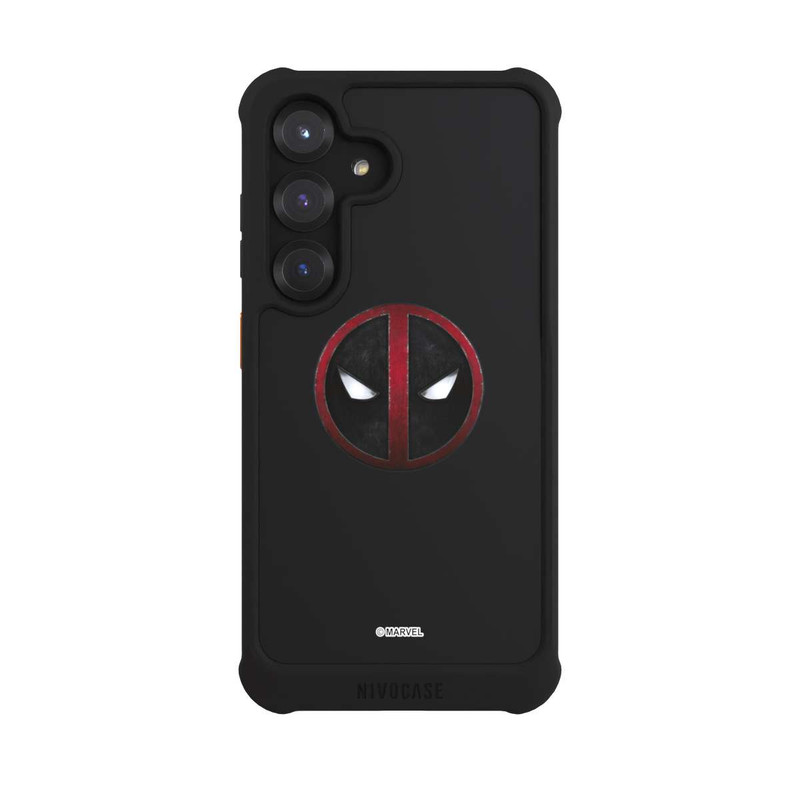 Galaxy S25 NIVOmax Deadpool Logo Transparent